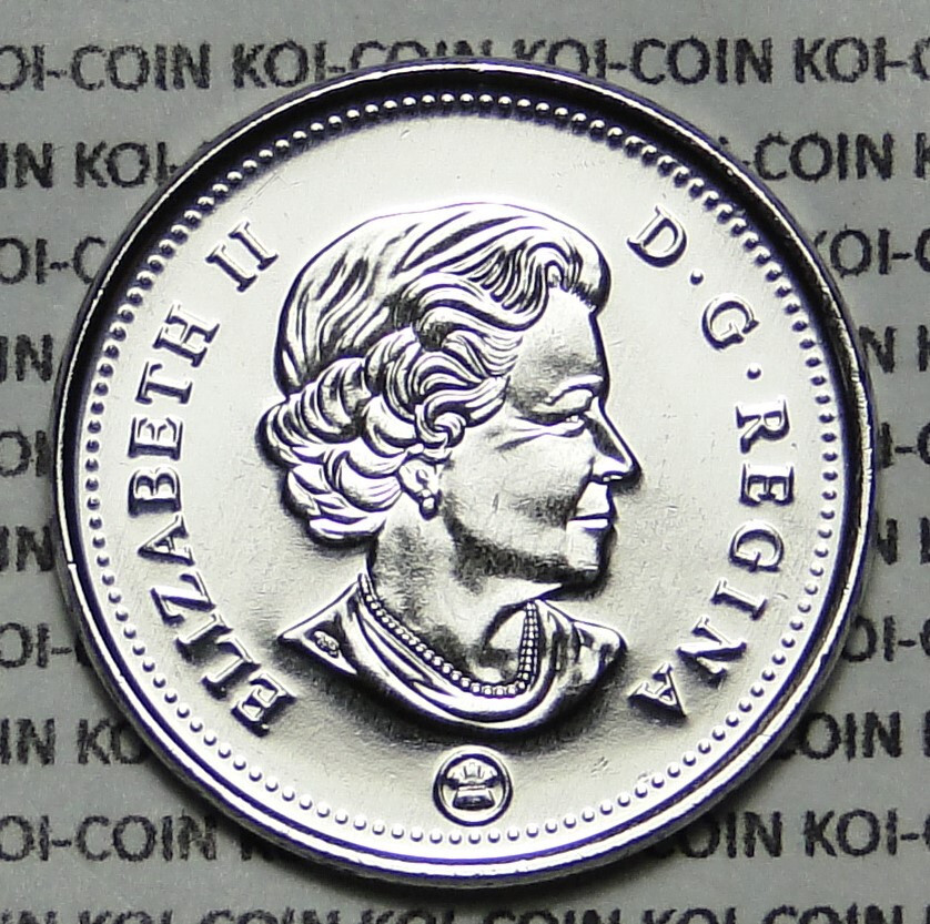 BU UNC Canada 2020 nickel beaver five 5 cent 5c coin from roll Uncirculated