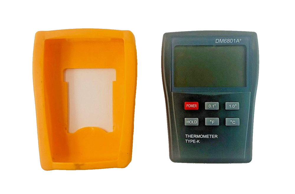 Digital K-Type Thermocouple Thermometer DM6801A w/ 5 Probes (3 diff. types)