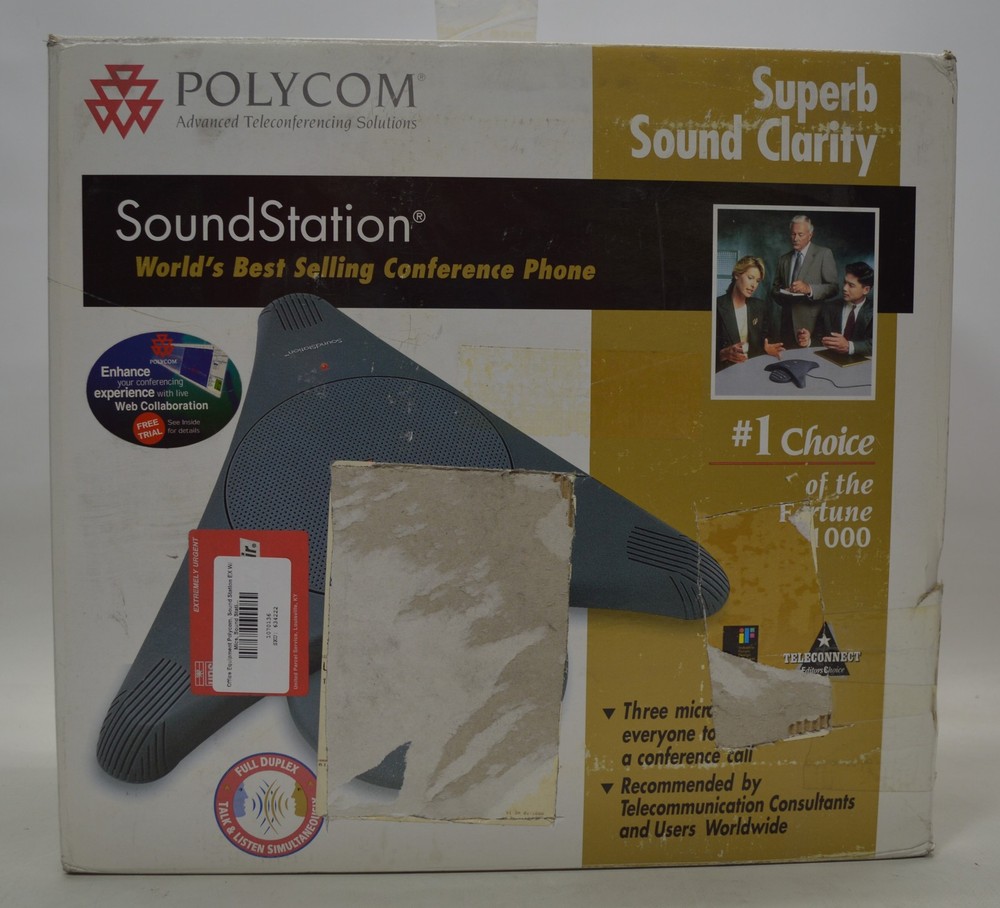 Polycom Sound Station EX W/ Mics
