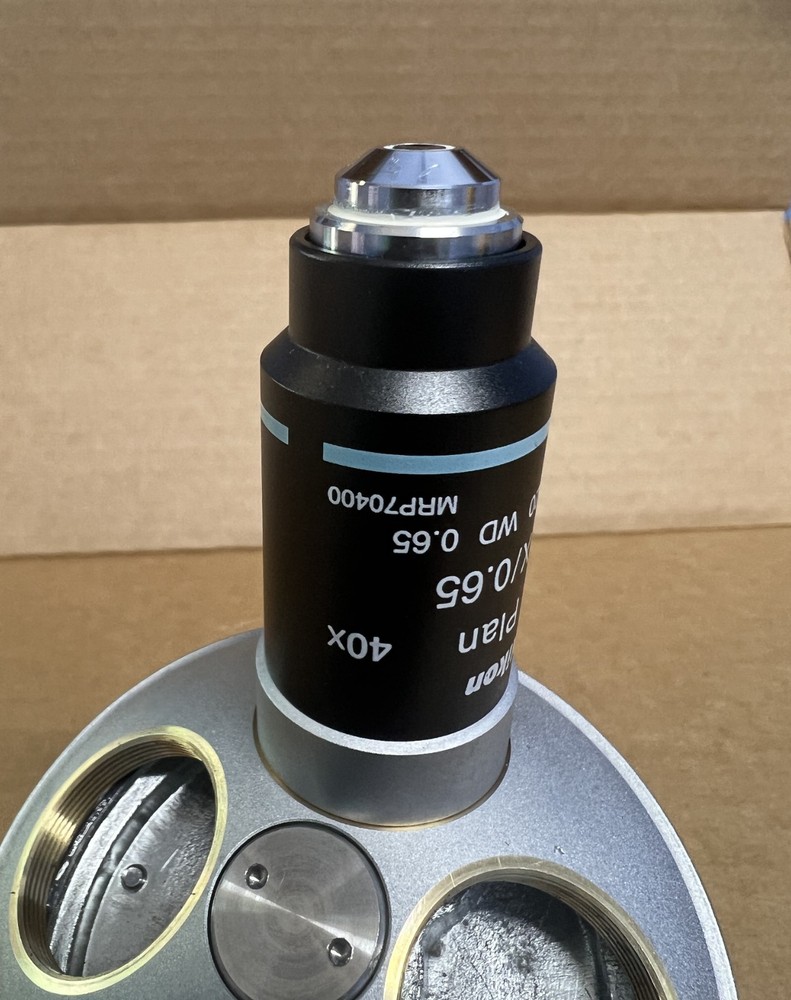 Nikon E Plan 40x/0.65 WD 0.65 MICROSCOPE LENS OBJECTIVE MRP70400