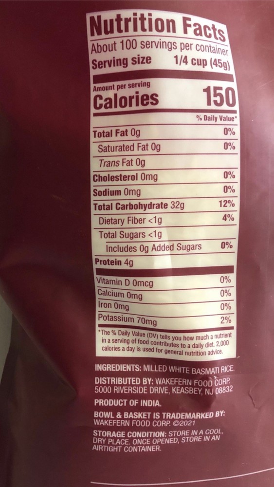 Basmati Rice/Basmati/Rice 10lbs