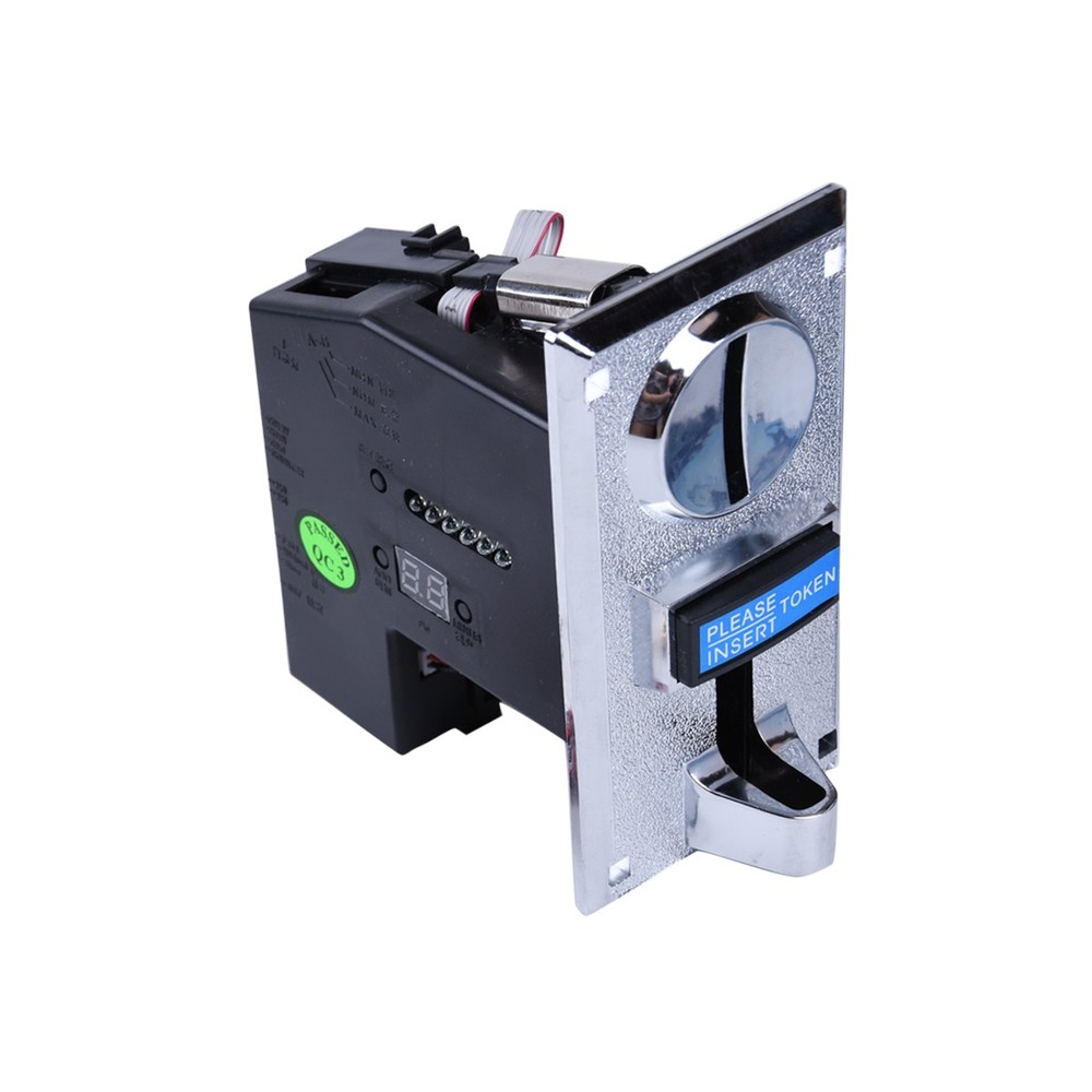 12V 6 Kinds Multi Coin Token Acceptor Selector for Vending Machine Arcade Game