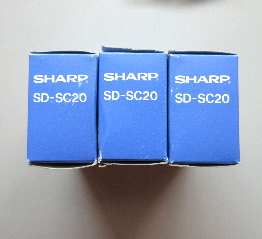 ⭐SHARP SD-SC20 STAPLE CARTRIDGES ( 3 LOT )
