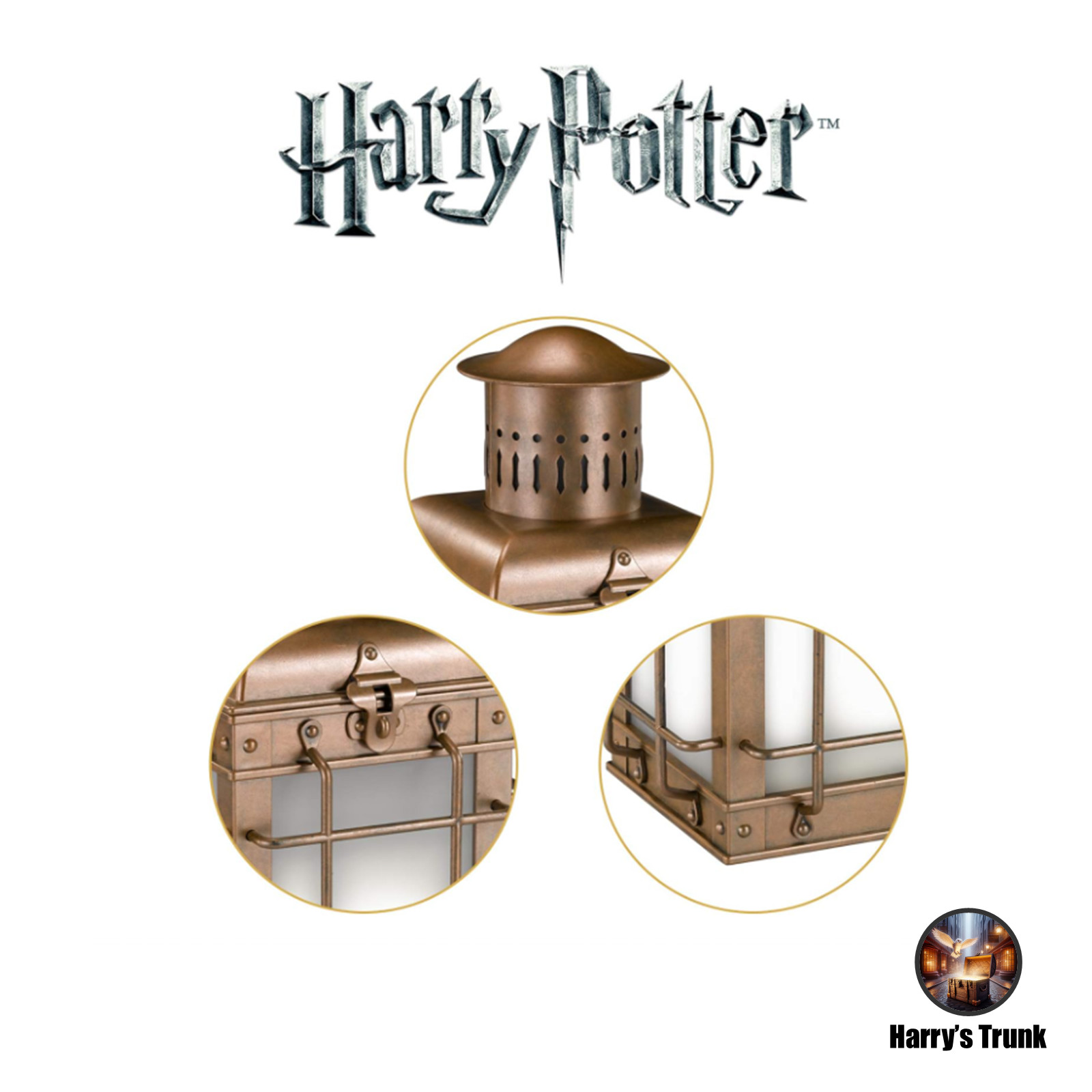 Retired Harry Potter Noble Collection Hagrid's Lantern 13” Tall Prop Replica-New