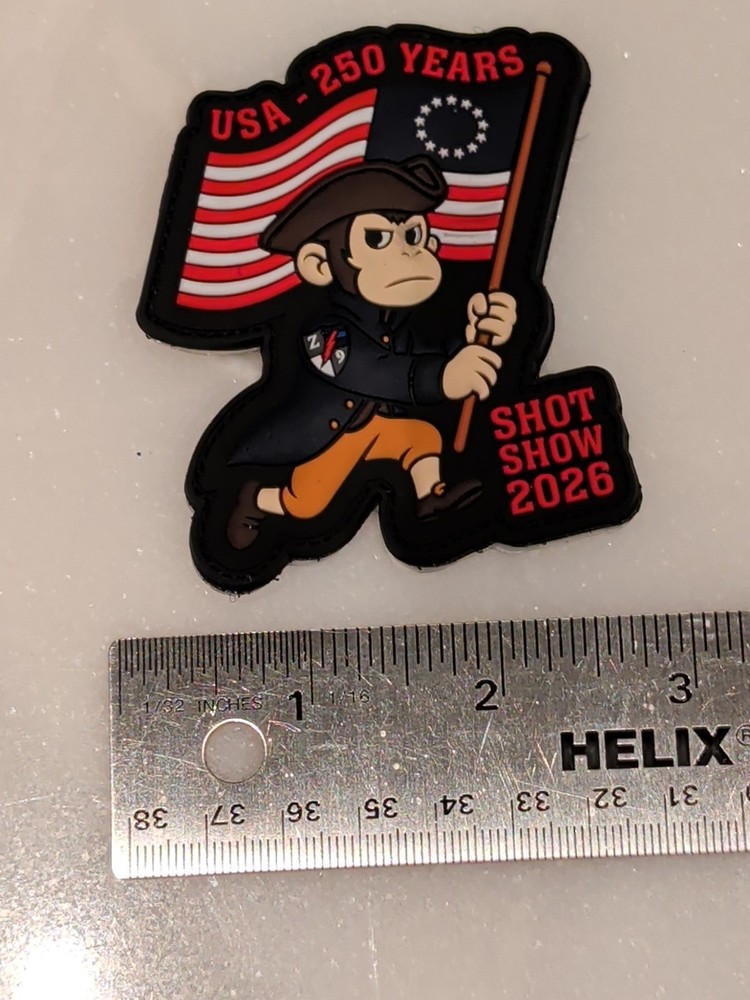 ZERO 9 Z9 Patch Tactical Monkey SHOT SHOW 2026