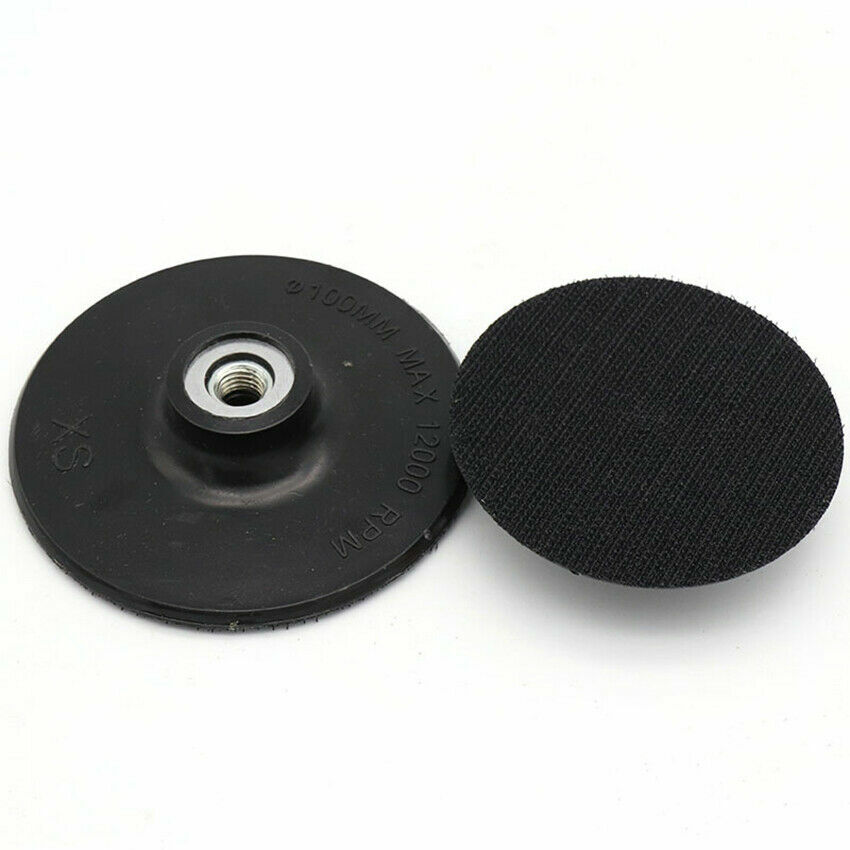 3'' 4'' Hook and Loop Backing Pad M10 Thin Hard for Angle Grinder Polishing Pads