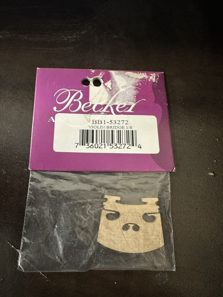Becker Violin Bridge 1/8