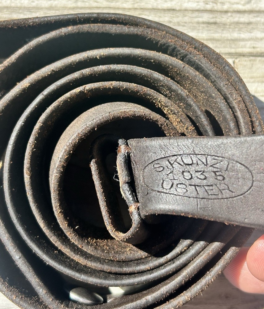 1935 Dated SWISS K-31 Leather Sling