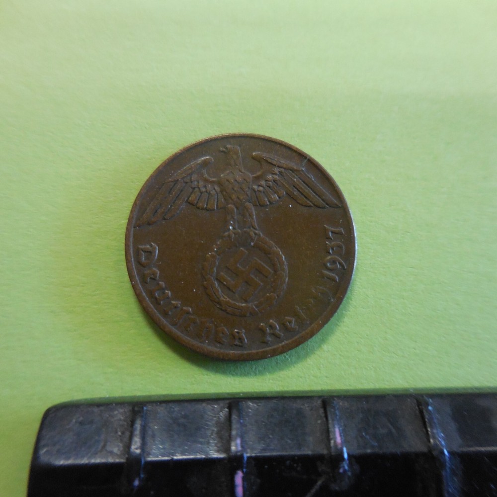 1 Reichspfennig 1937 A Germany Third Reich