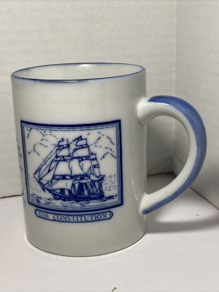 Old Ironsides Coffee mug USS Constitution  M2