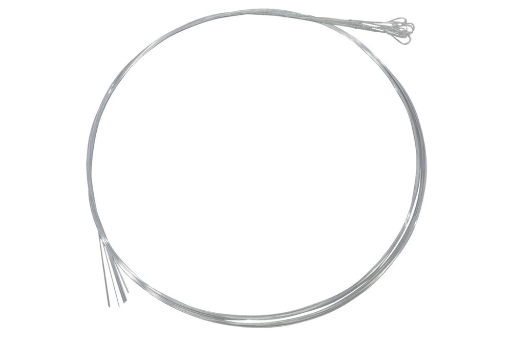 Folkcraft® Plain Steel Strings, Loop Ends, Pack Of Twelve, .015