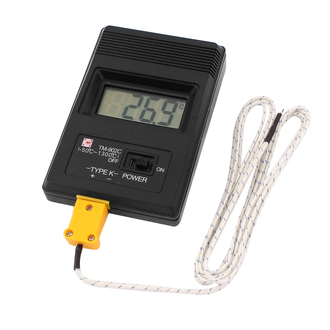 LCD K-Type Digital Thermometer TM-902C with Thermocouple Wire
