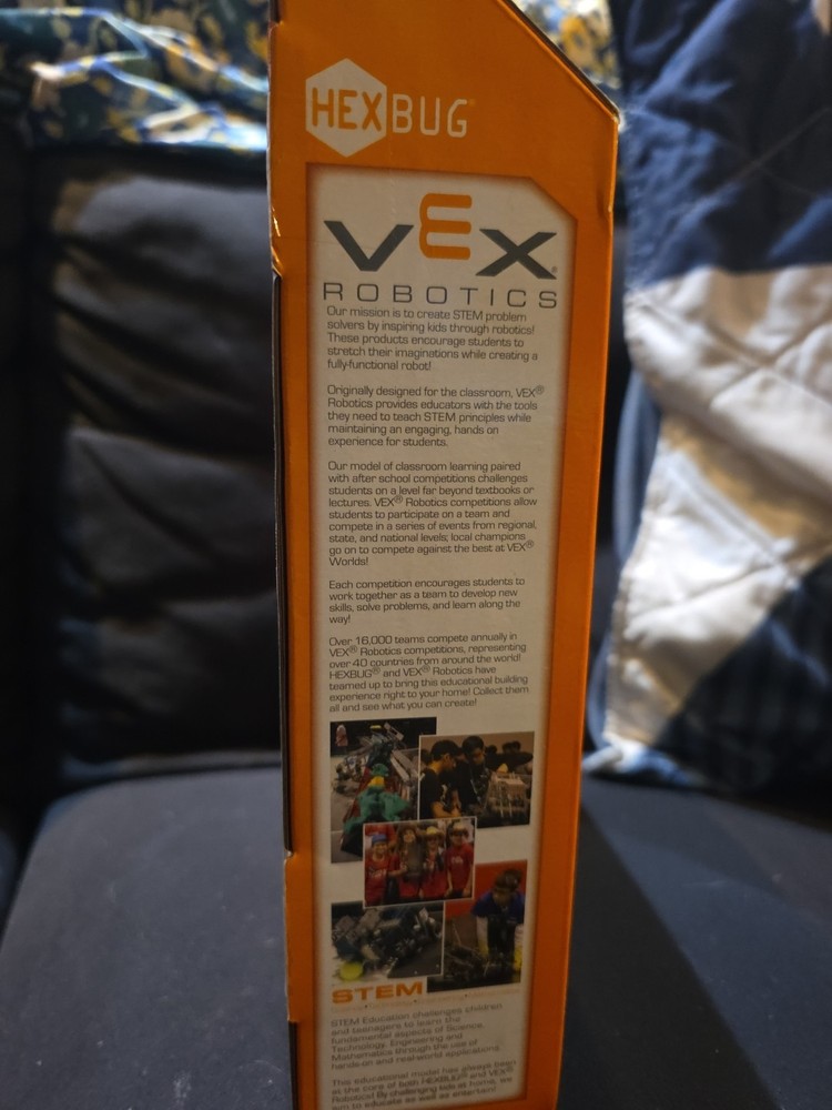 HEXBUG VEX Robotics Snap Shot Launcher Construction Set Rapid Fire Speed Loader