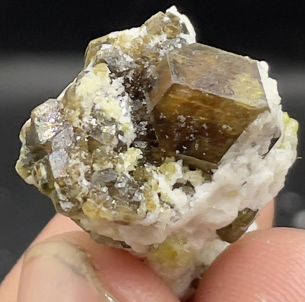 45 Carte Andradite Garnet From Gilgit