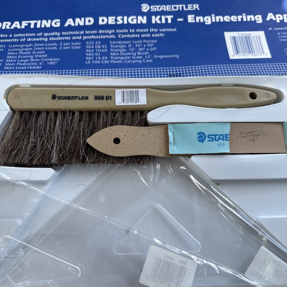 Stadetler Drafting & Design Kit - Engineering Application Vintage 1994 Read