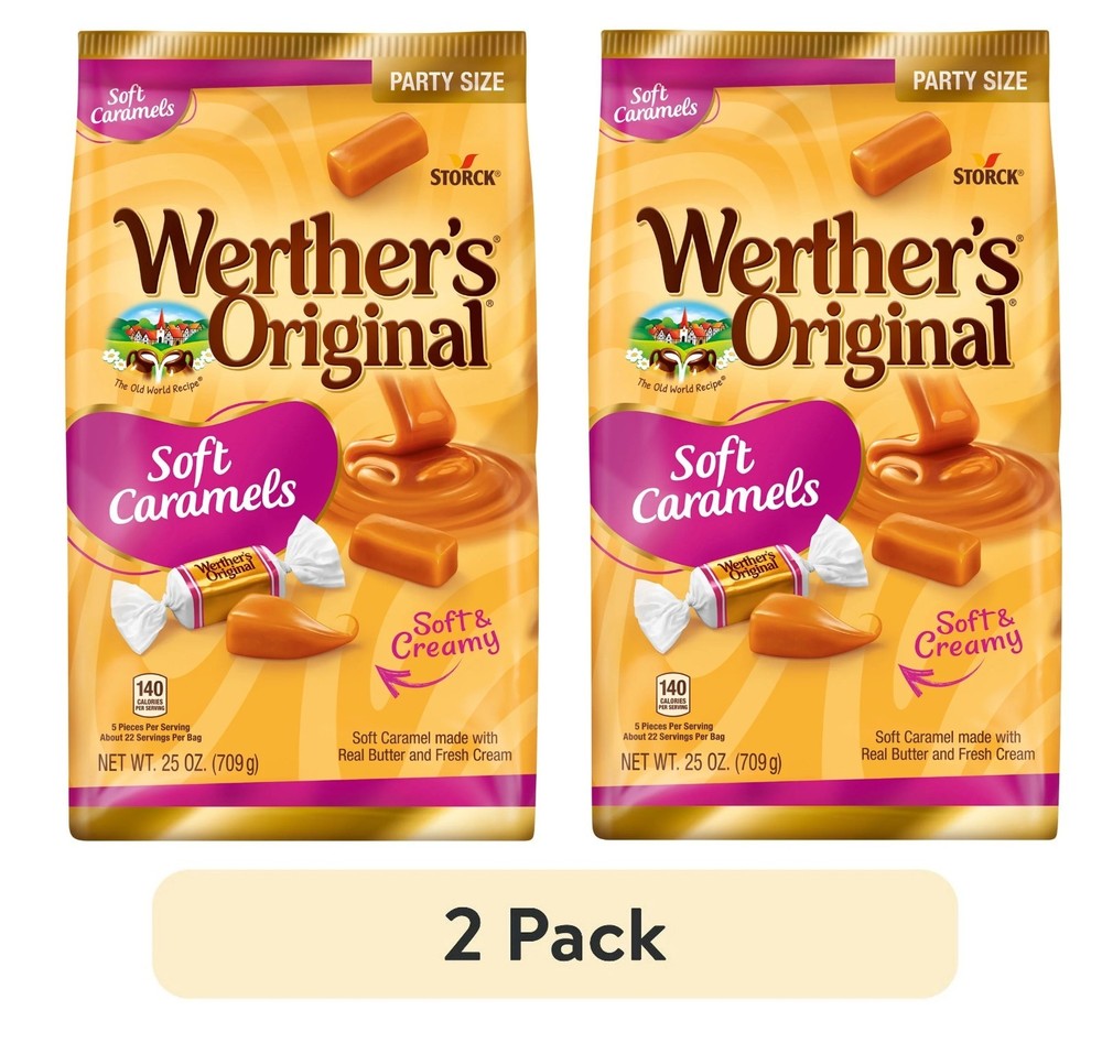 Werthers Original Soft Caramel Candy, 25 oz . Free Shipping