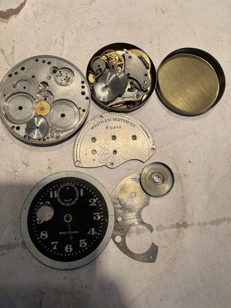 Antique Waltham Car/Automobile Clock