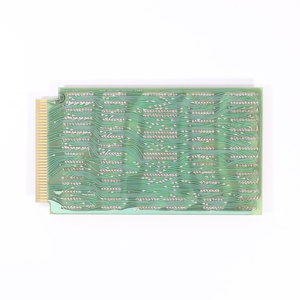 New England Digital Synclavier D4567 Computer Bin Card #1