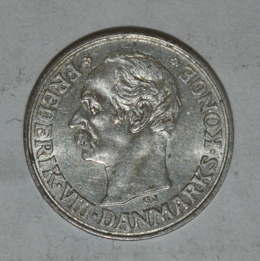 DENMARK 10 ORE 1912 SILVER {{{G664