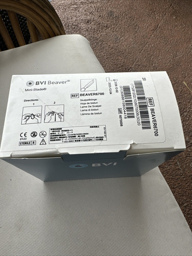Beaver 6700 Mini-Blade Surgical Blade (BX/20)