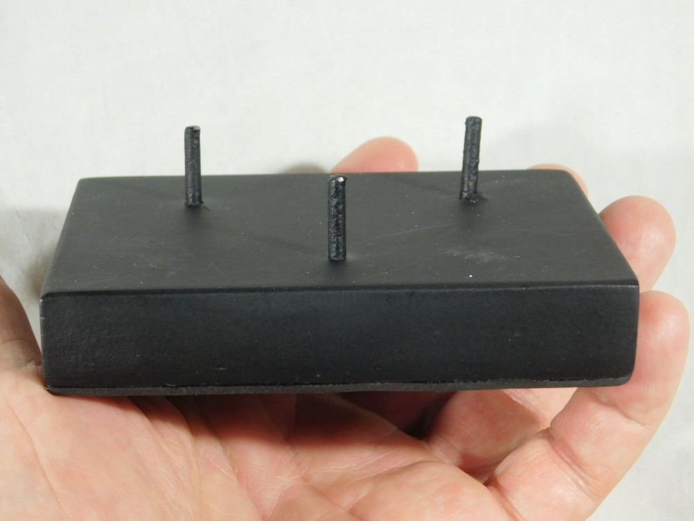 Display Stand Black Color Three Post Medium Size
