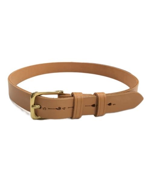 JABEZ CLIFF                    Stirrup leather belt brown