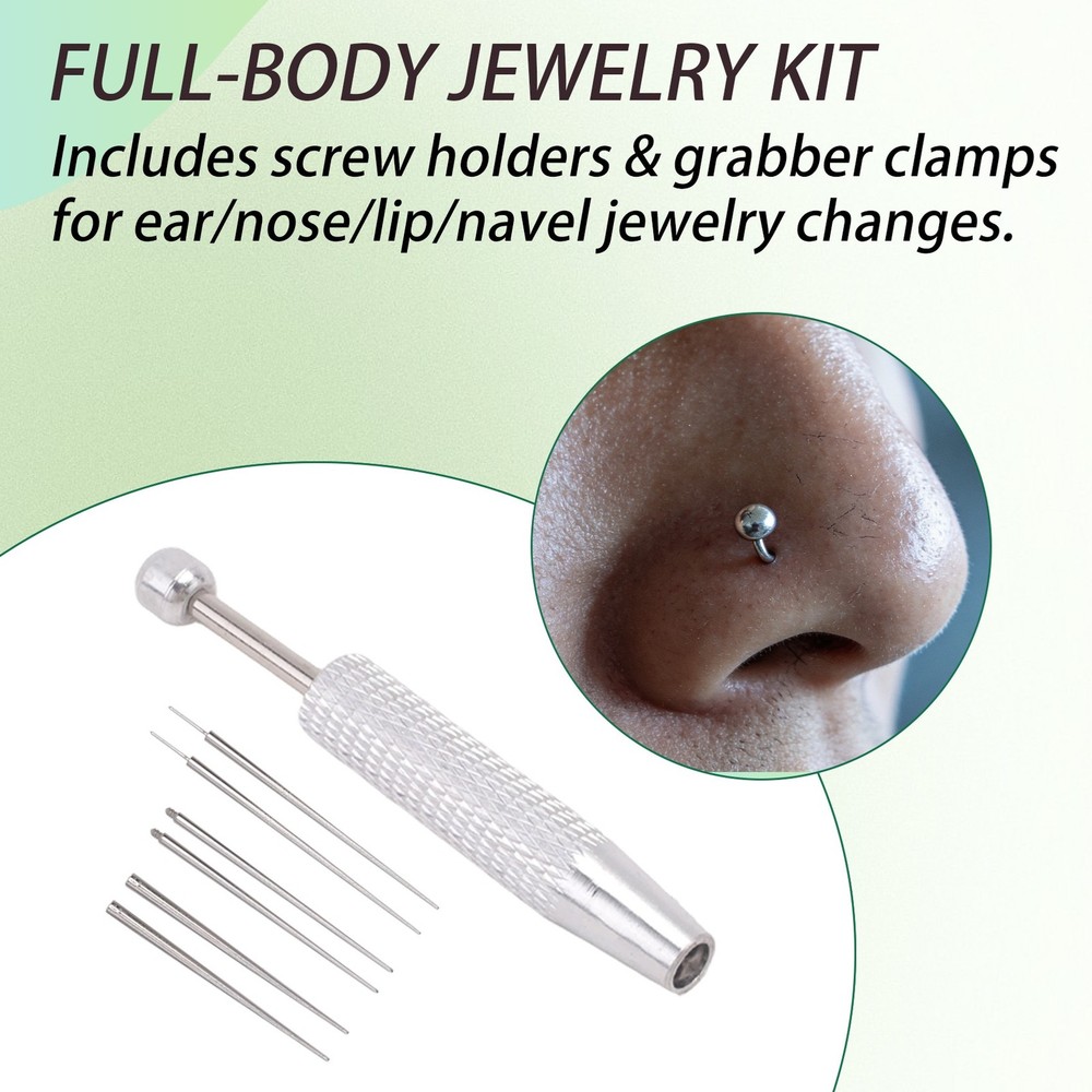 Piercing Kit Piercing Grabber Tool Ear Piercing Kit M9V89595