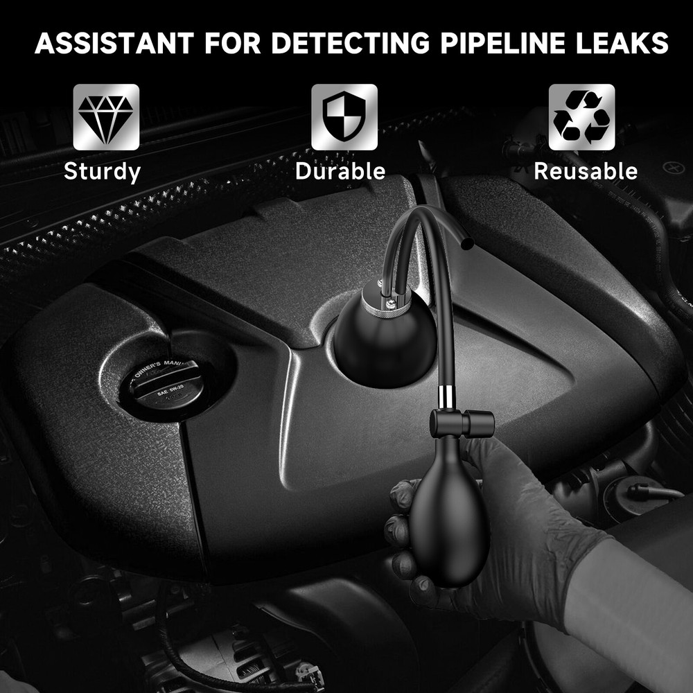 Leak Detector Intake Bladder Inflatable Adapter EVAP Smoke Machine Universal