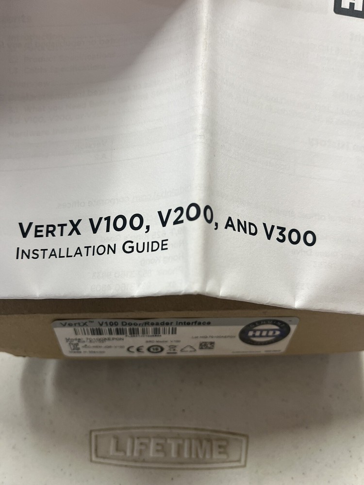 HID VertX V100 Door/Dual Reader Interface Access CardController 70100AEP0N