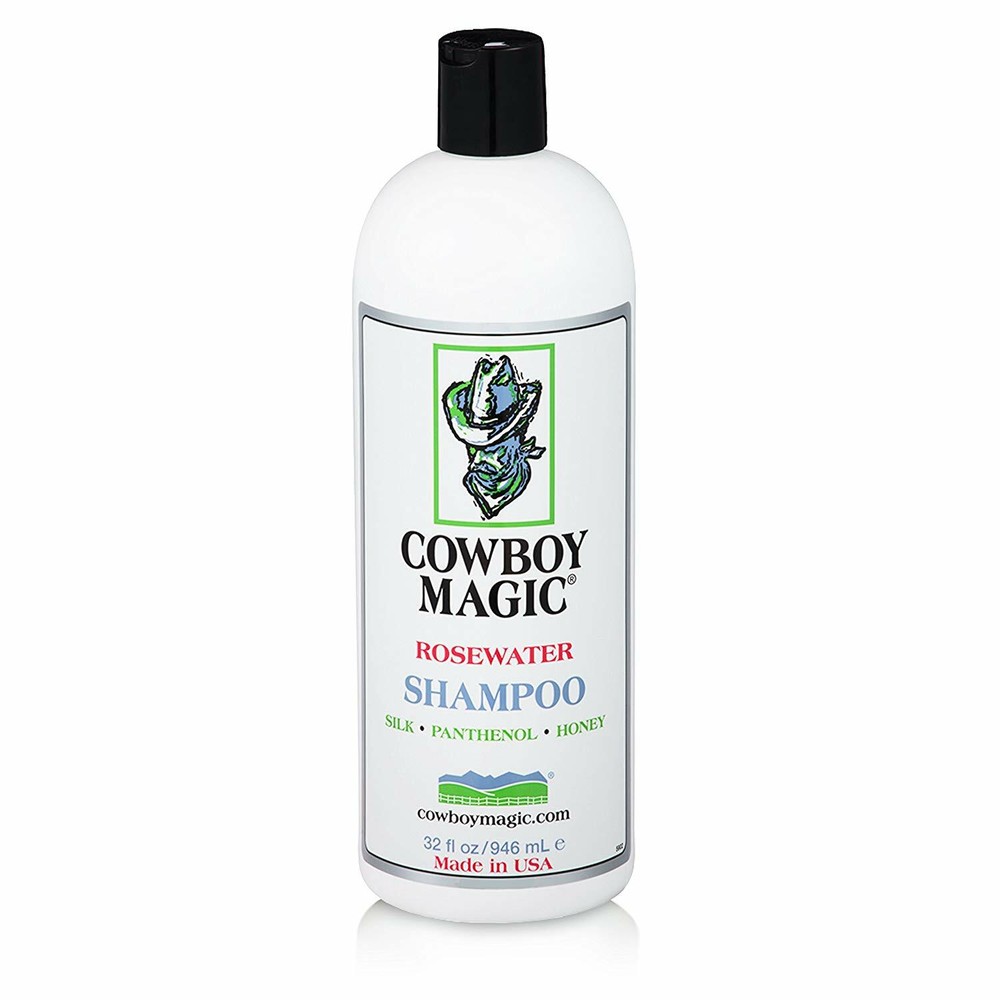Cowboy Magic Rosewater Shampoo, Concentrated, 32oz