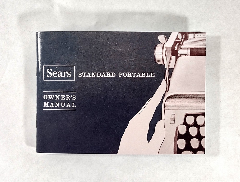 1960s Sears Citation Typewriter User Instruction Manual