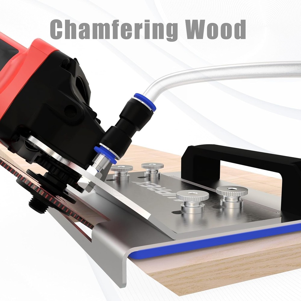 Adjustable 45° Tile Cutter Tool - Compatible with 100-Type Angle Grinders