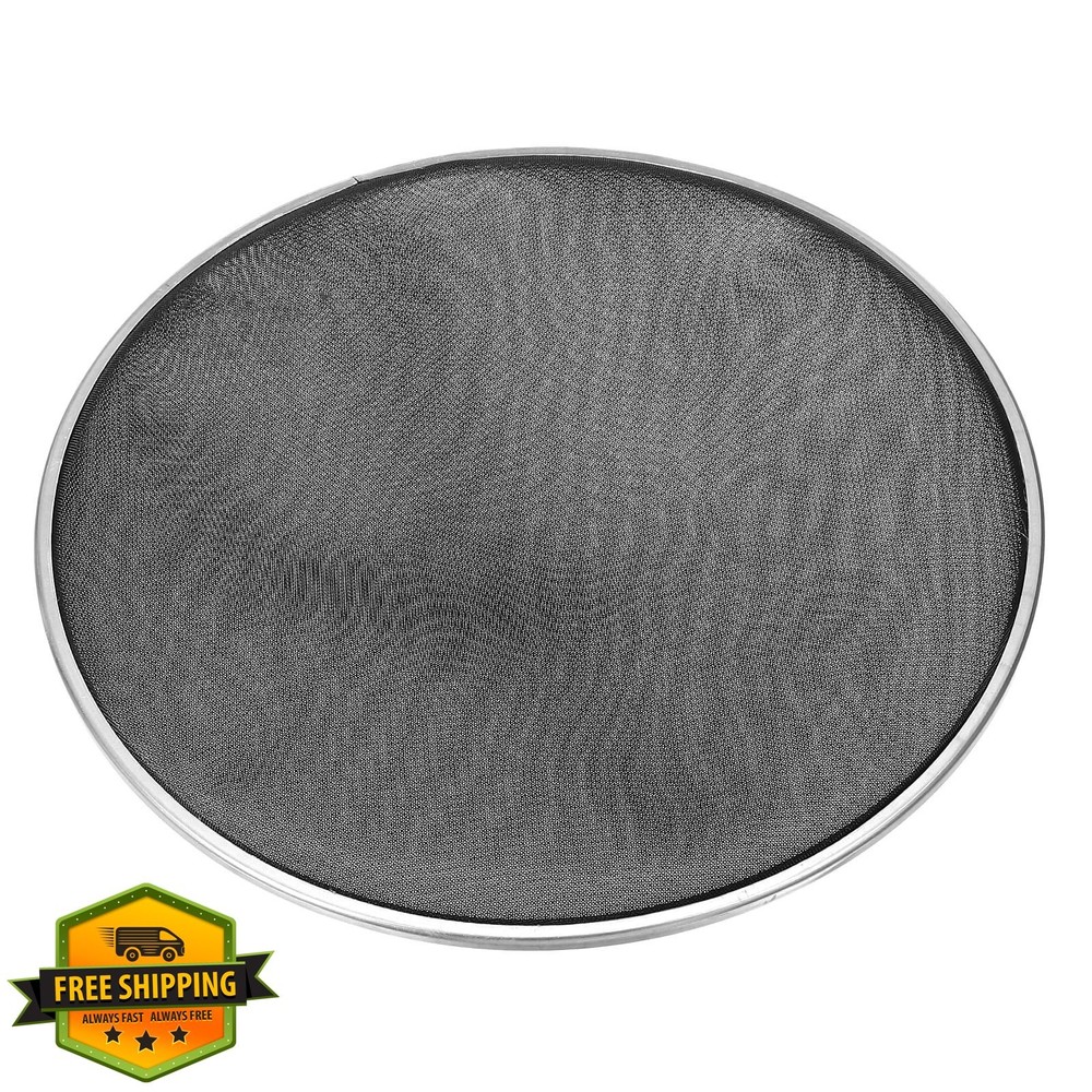 MECCANIXITY 18" Mesh Drum Head Black Double Layer Mute