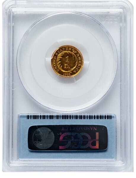 1836 G$1 J-67 Pattern PCGS PR65CAM