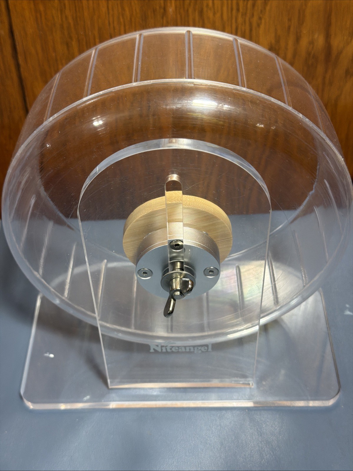 Niteangel Silent Hamster Exercise Wheel - Dual-Bearing Quiet Spinning