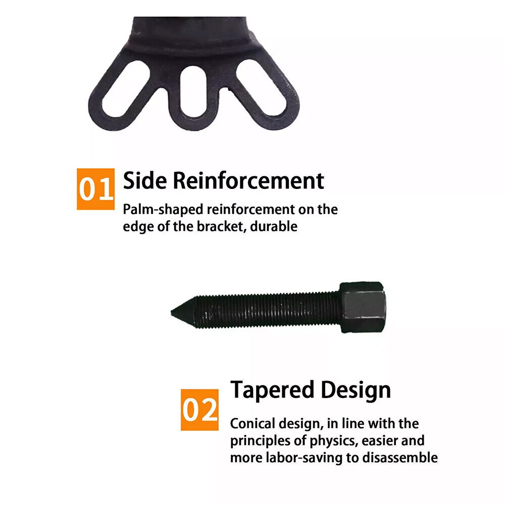 Universal 4 Holes Motorcucle Wheel Hub Puller- Rear Brake Drum Remover Tool USA