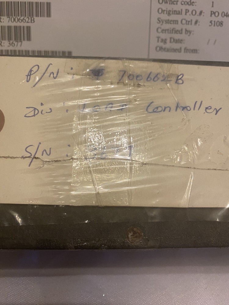 LOAD CONTROLLER GENERATOR DRIVE 700662B SUNDSTRAND 10-61433-1