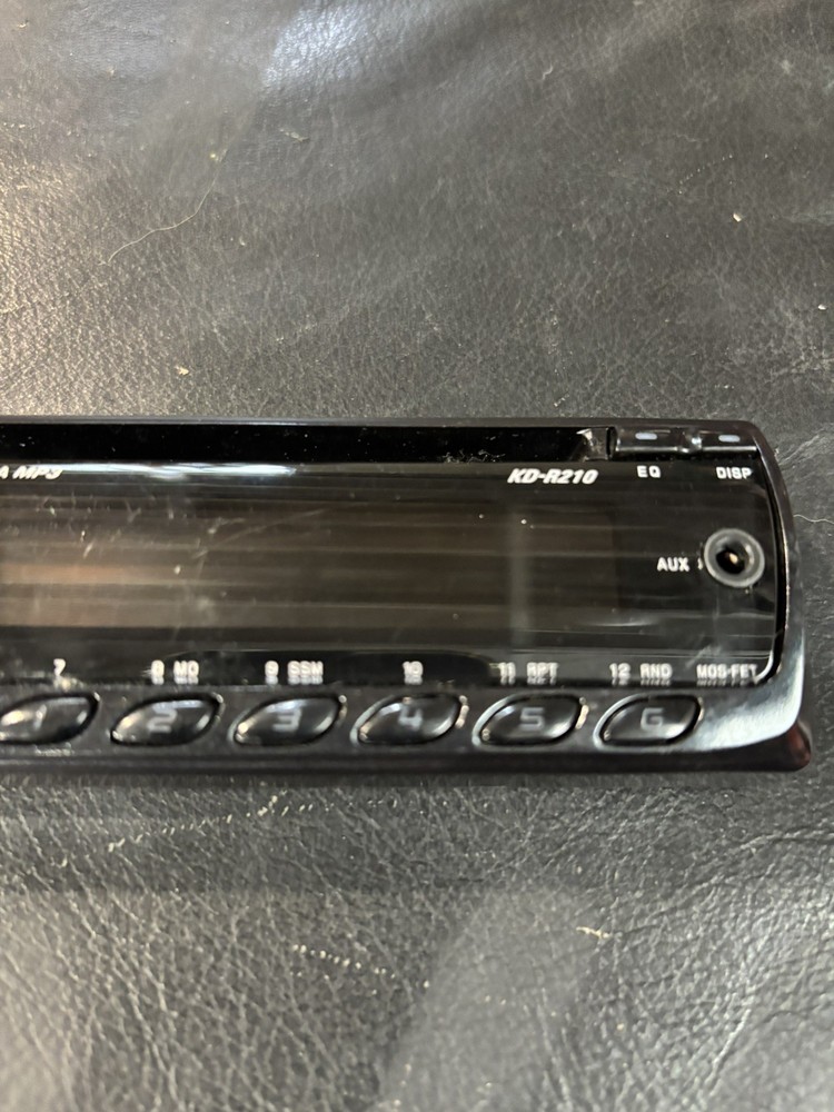 JVC KD-R210 FACEPLATE ONLY