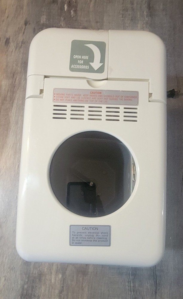 Zojirushi Automatic Bread Maker Machine BBCC-S15A Instructions Cup Scoop Tested