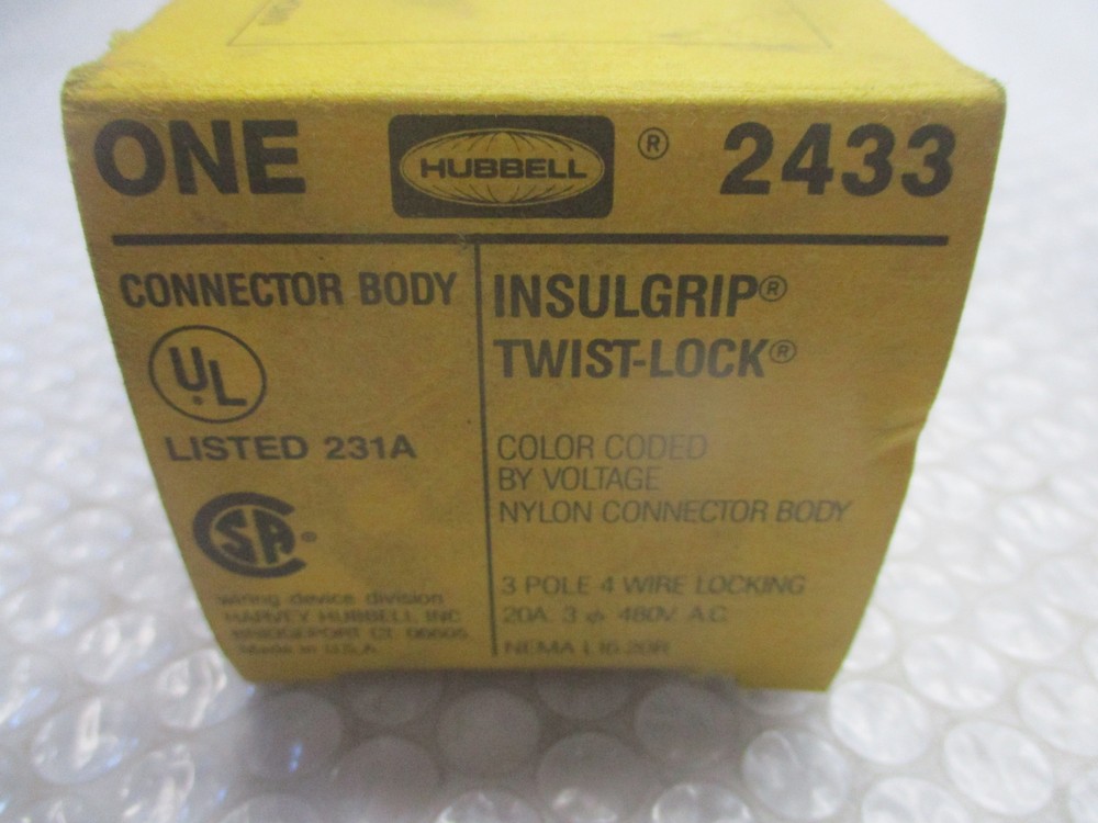 HUBBELL 2433 CONNECTOR NSMP