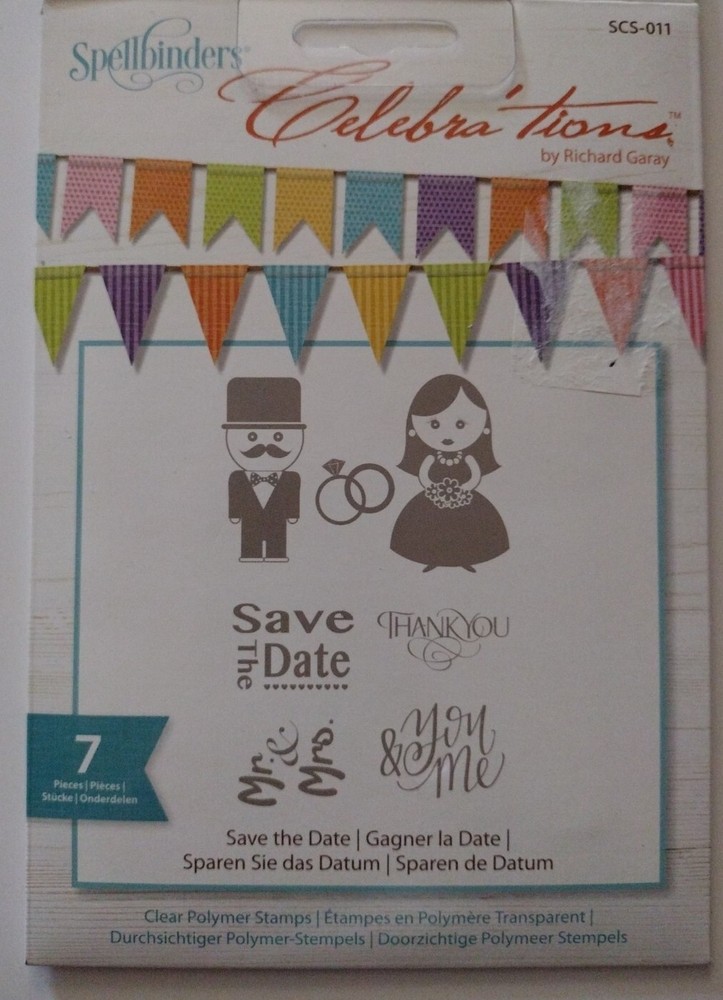 Spellbinders Celebra'tions SAVE THE DATE - Stamps Template
