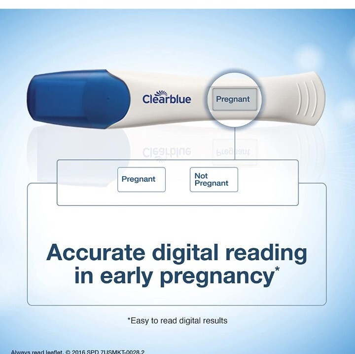 Clearblue Digital Pregnancy Test with Smart Countdown, 5 count