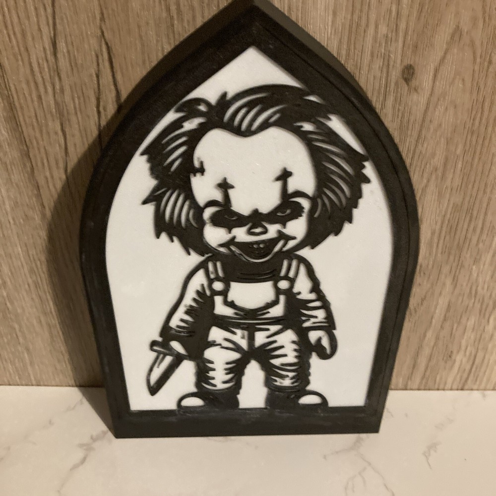 Chucky Light Up USB Box 3d Printed Halloween