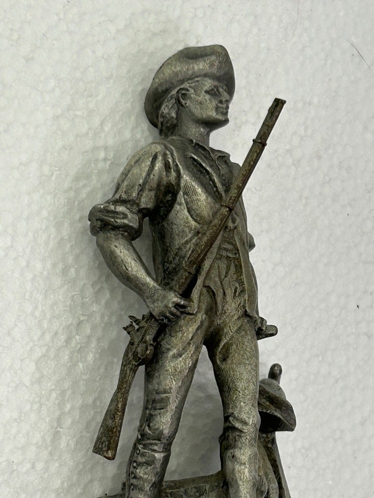 Pewter Minuteman Figure