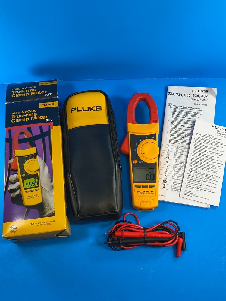 Fluke 337 TRMS Clamp Meter !