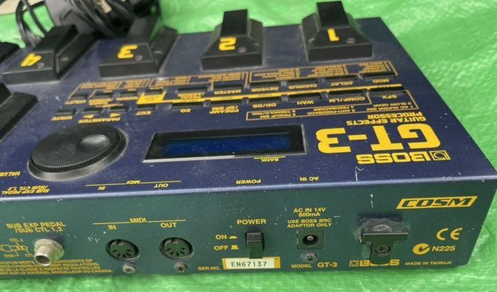 BOSS GT-3 Guitar Effects Processor Multiple Effects Pedal jp