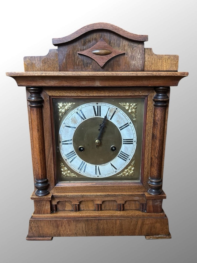 Antique German HAC Hammer Strike Bracket Clock