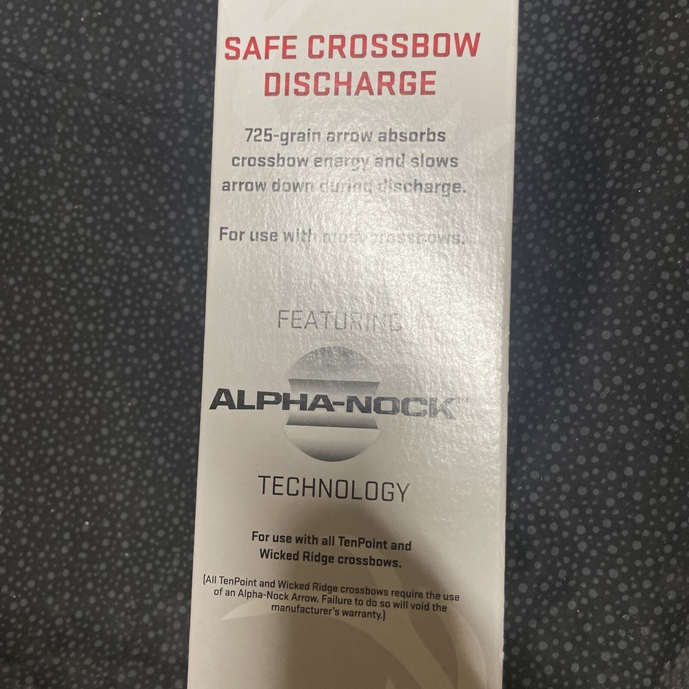 TenPoint Crossbow Technology Universal Crossbow Discharge Arrow 725-Grain