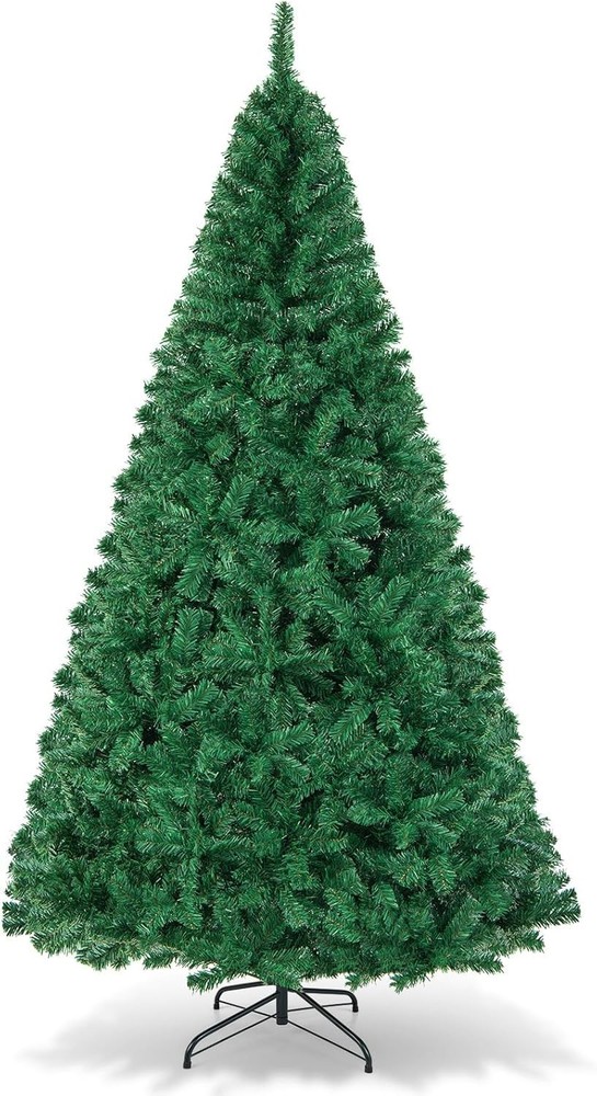 Realistic 8ft Artificial Pine Tree with Adjustable Branches for Christmas Cheer