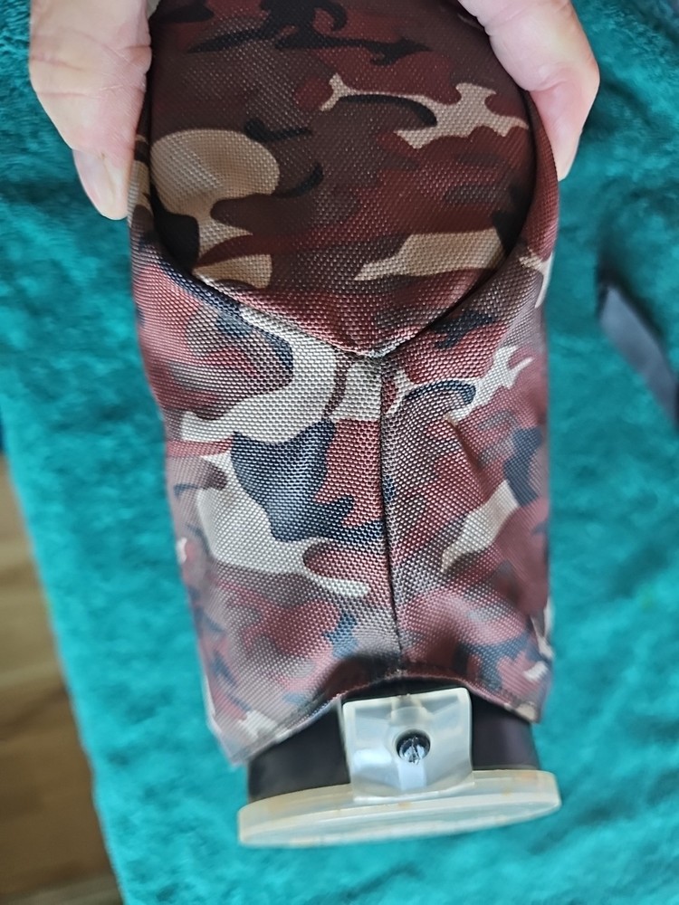 paintball viewloader hopper w/camo sleeve loader